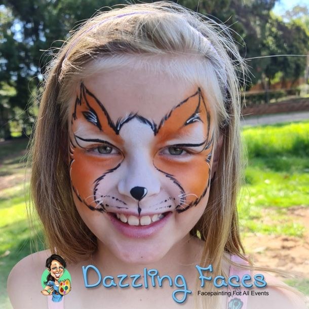 Dazzling Faces face painting